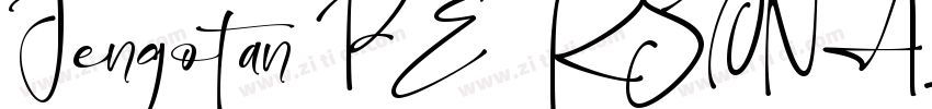 Jengotan PERSONAL US字体转换 Jengotan PERSONAL US字体转换